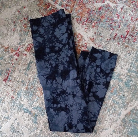 BAGATELLE Leggings Womens Size M  Shades of Blue - Picture 2 of 3